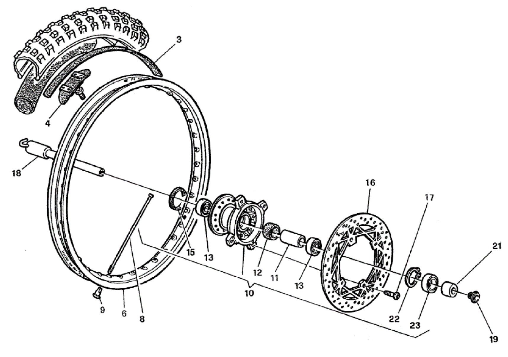 FRONT WHEEL