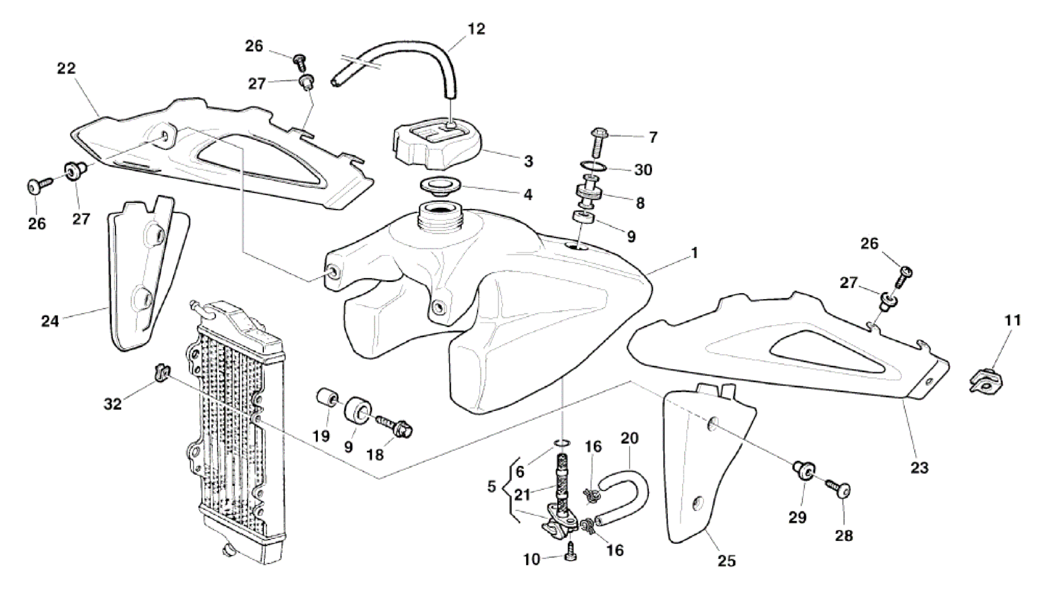 FUEL TANK BODY