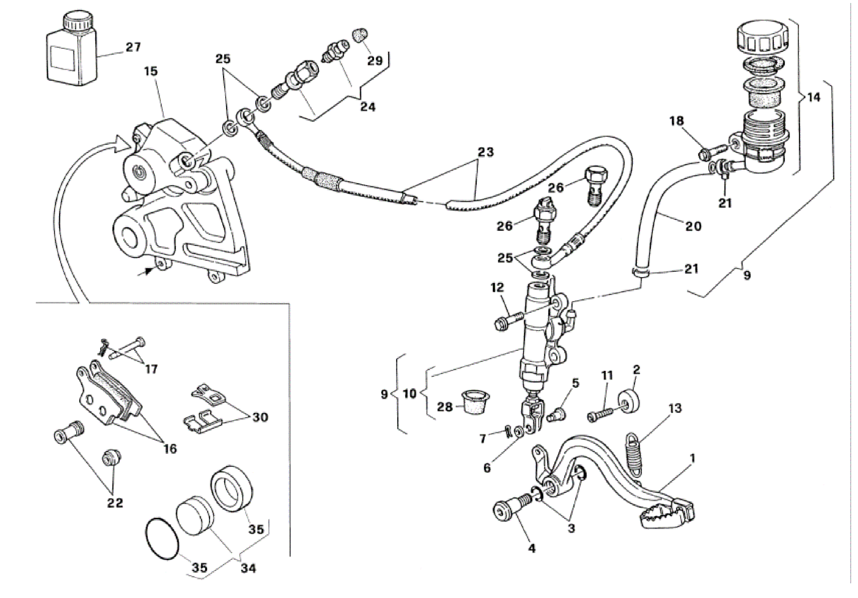 REAR BRAKE SYSTEM