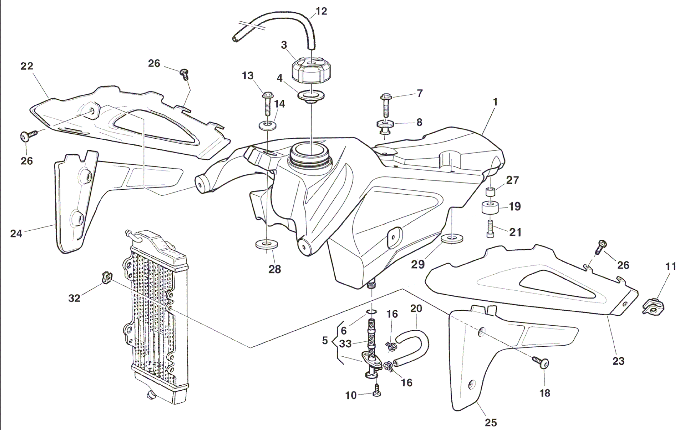 FUEL TANK - BODY