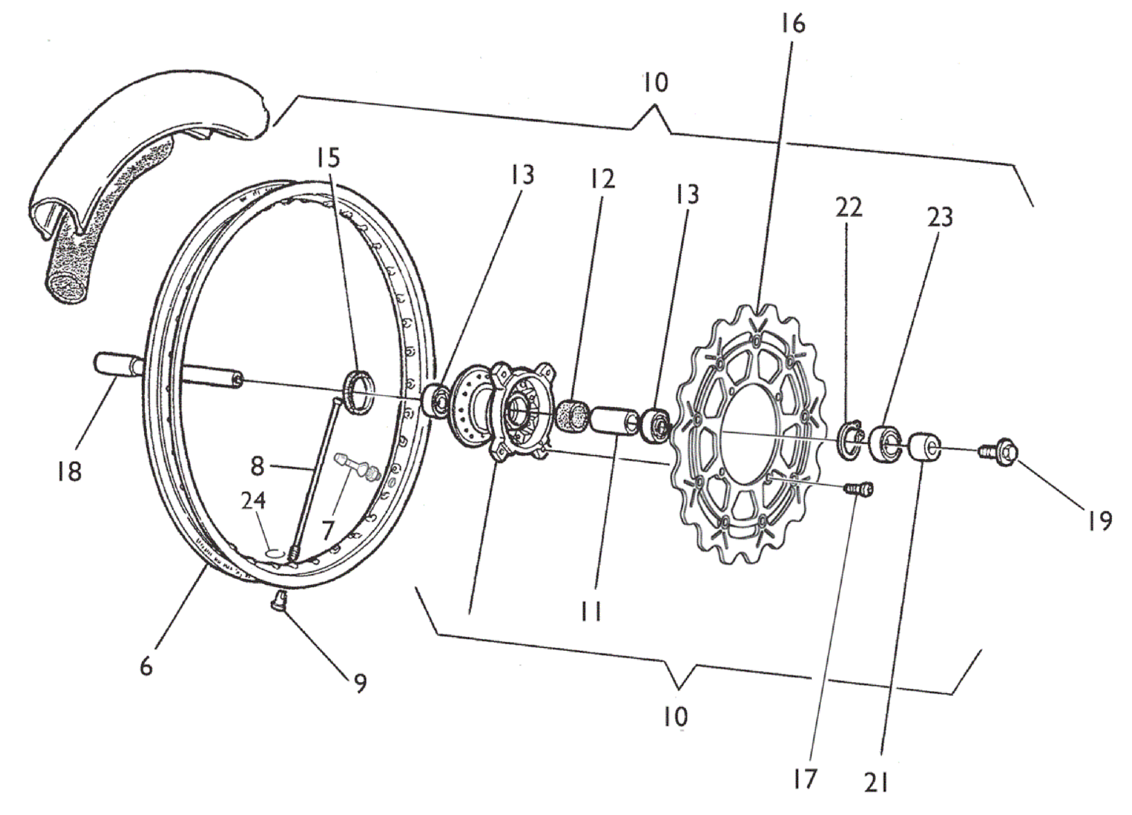 FRONT WHEEL