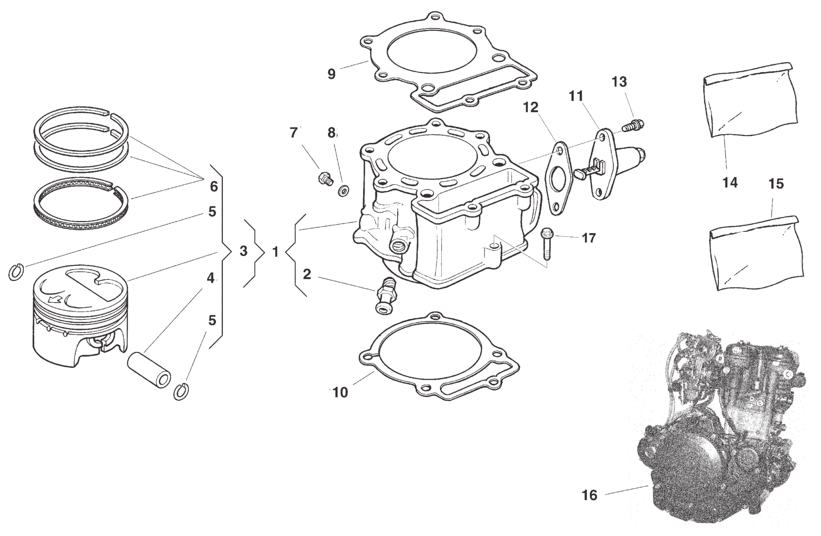 CYLINDER - PISTON