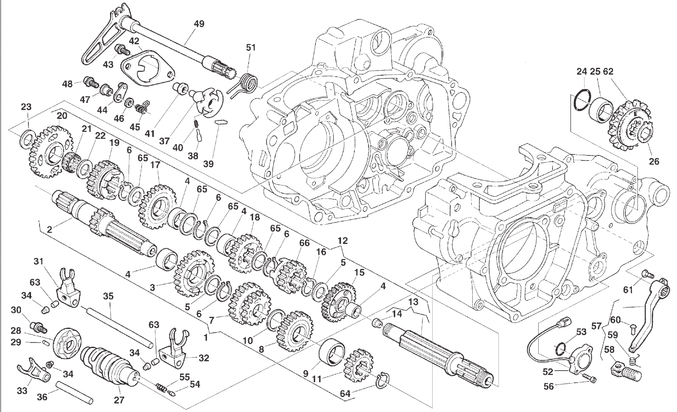 GEAR BOX (SMR-TE-TXC)