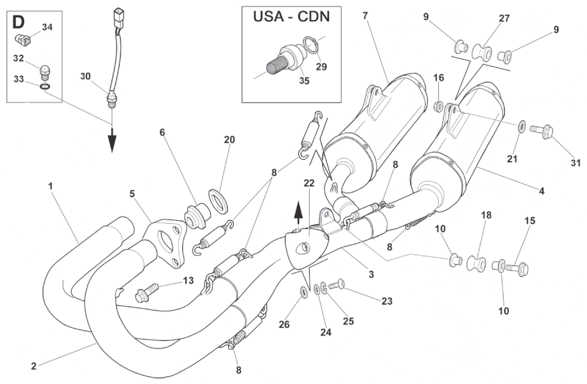 EXHAUST SYSTEM (SMR)