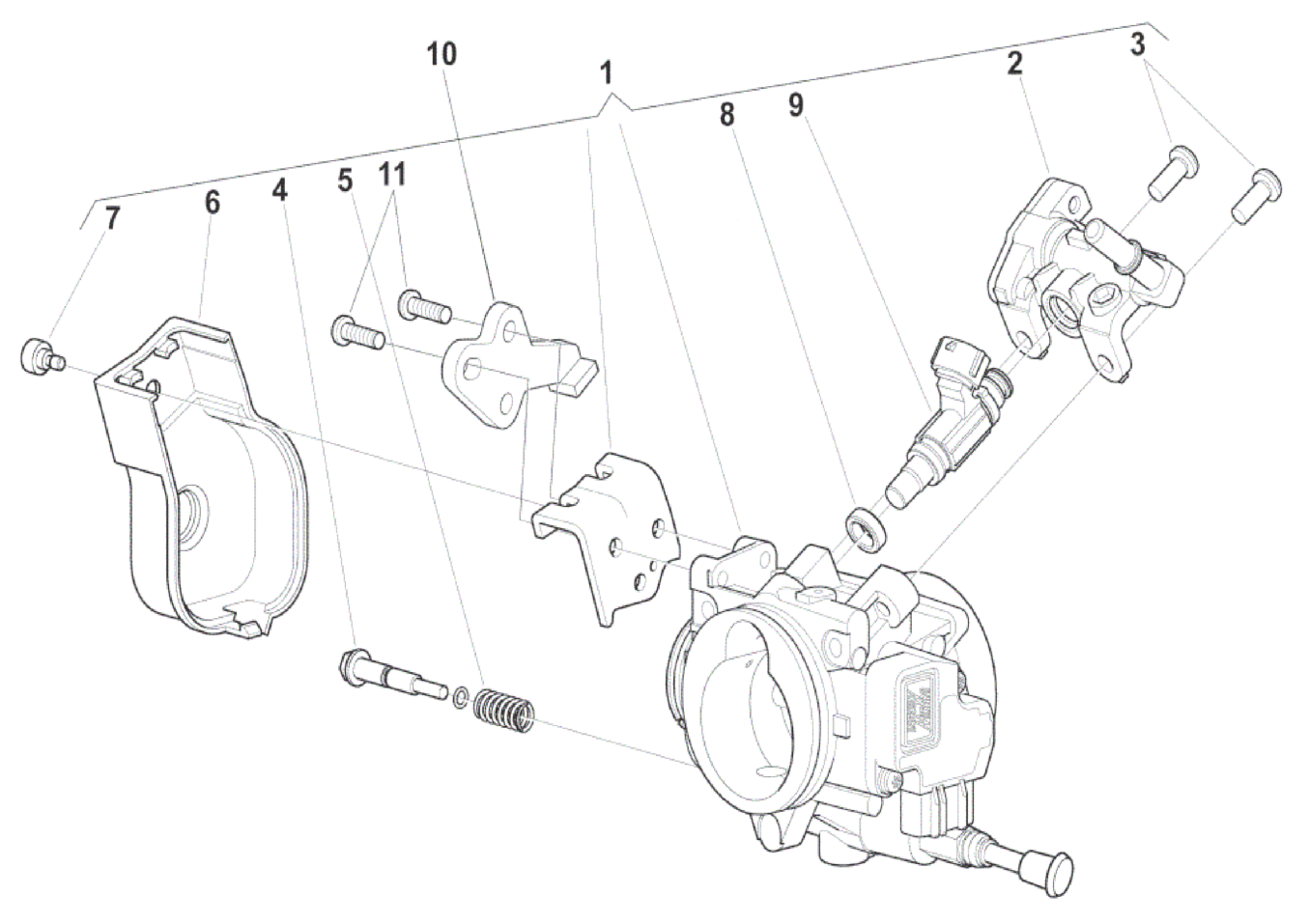 THROTTLE BODY (SMR-TE)