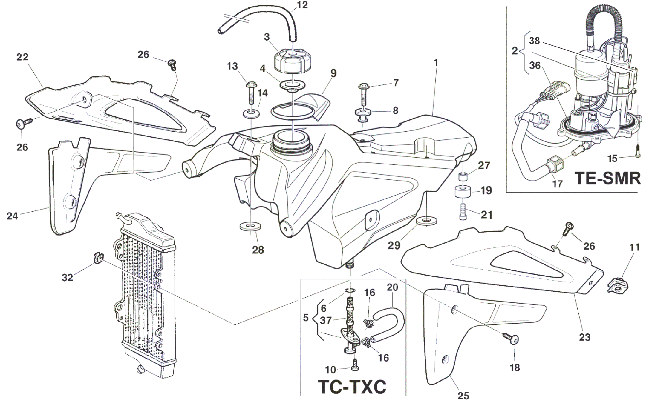 FUEL TANK - BODY