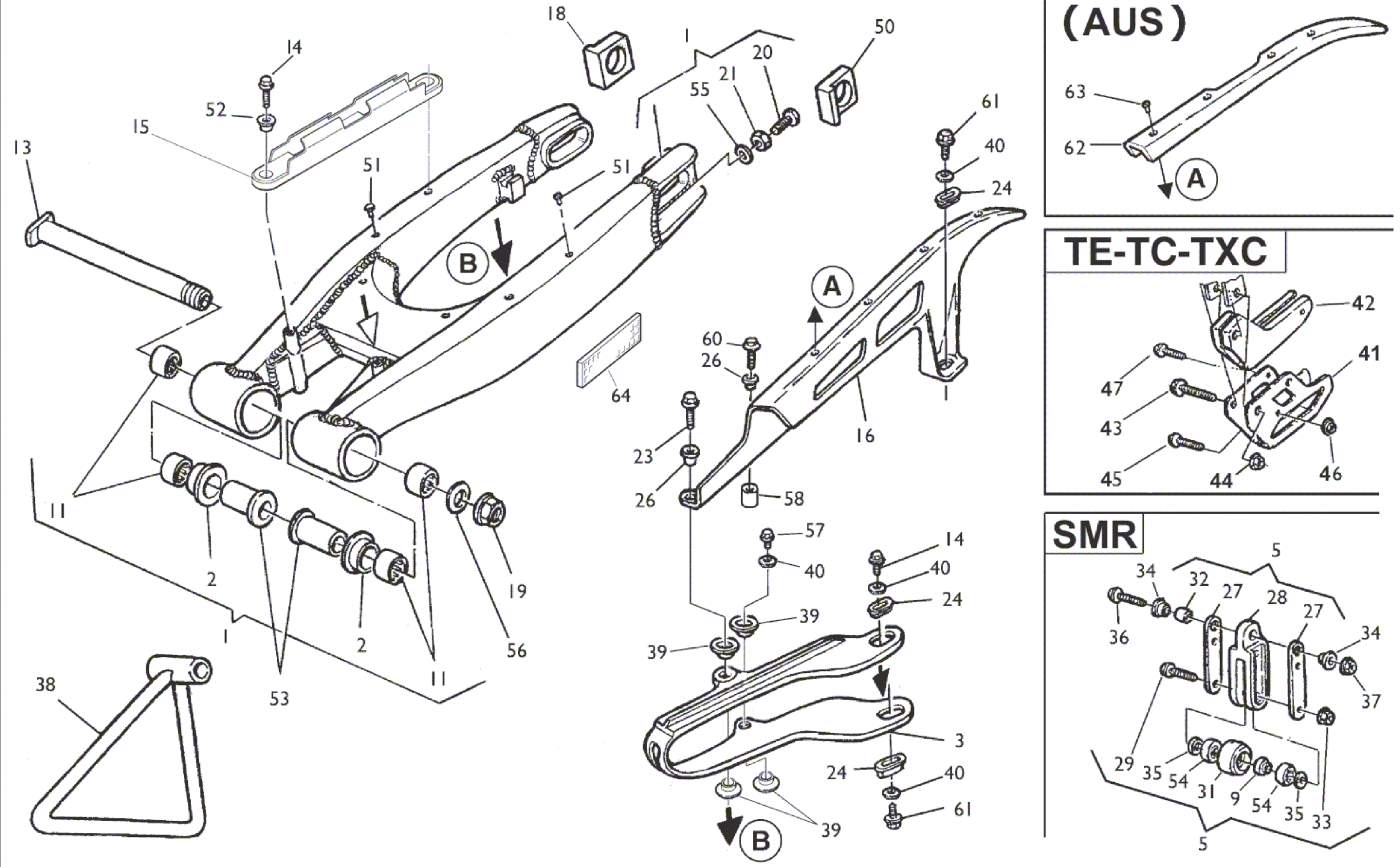 REAR SWING ARM