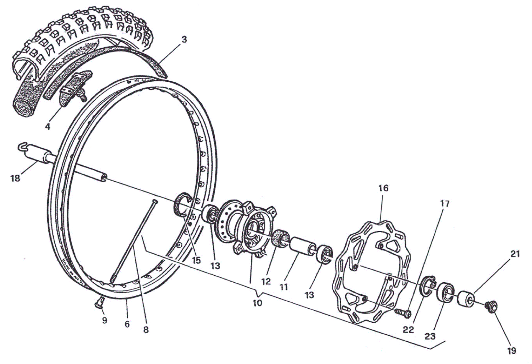 FRONT WHEEL