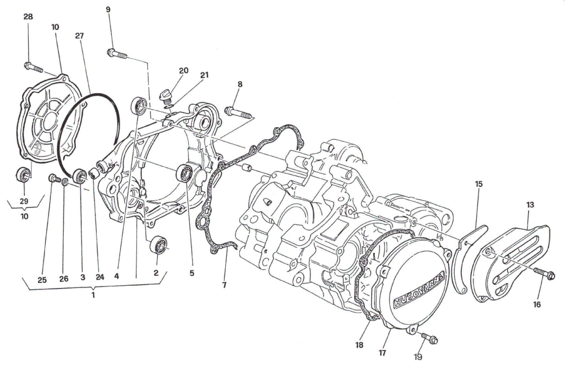 CRANKCASE COVERS