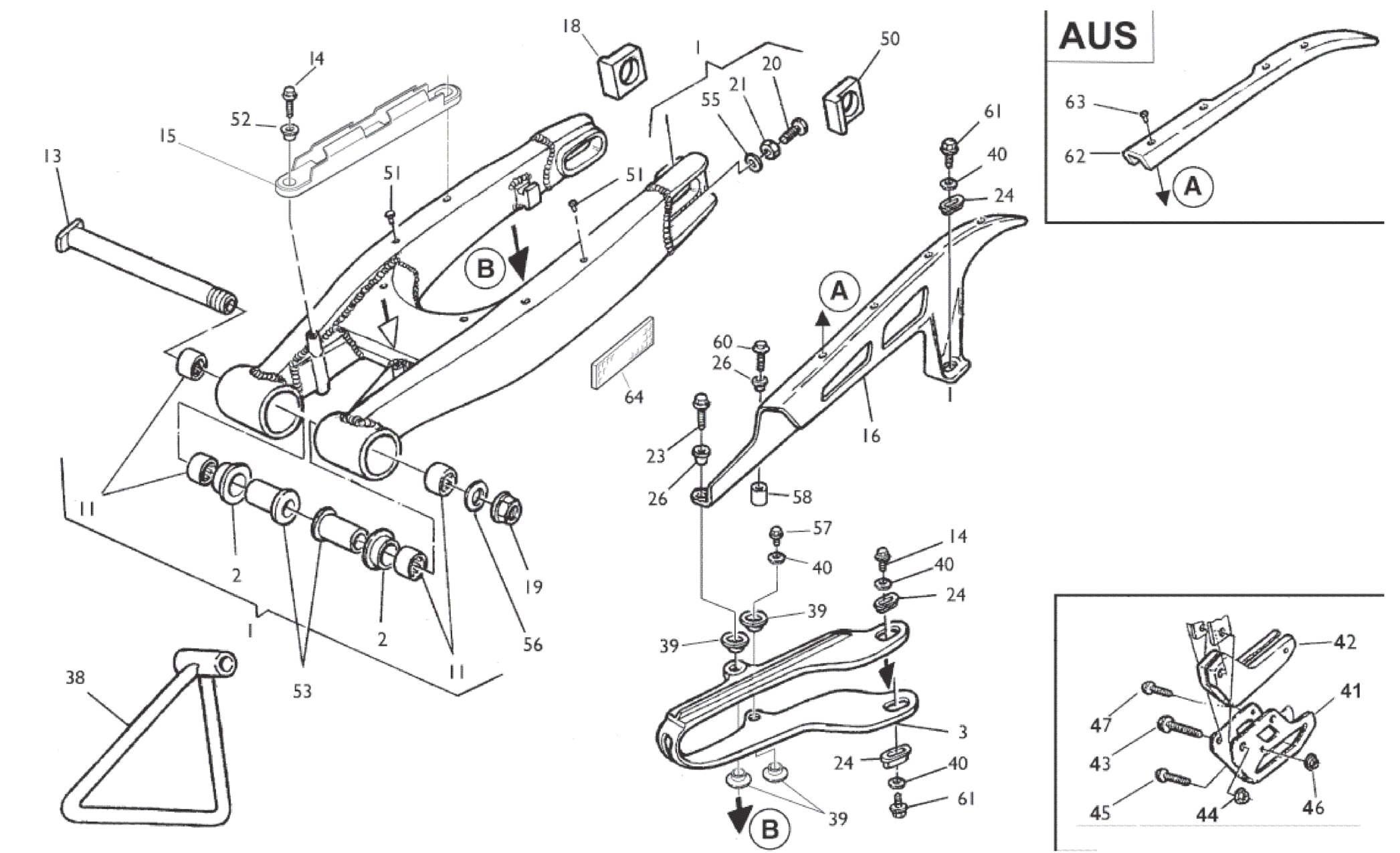 REAR SWING ARM