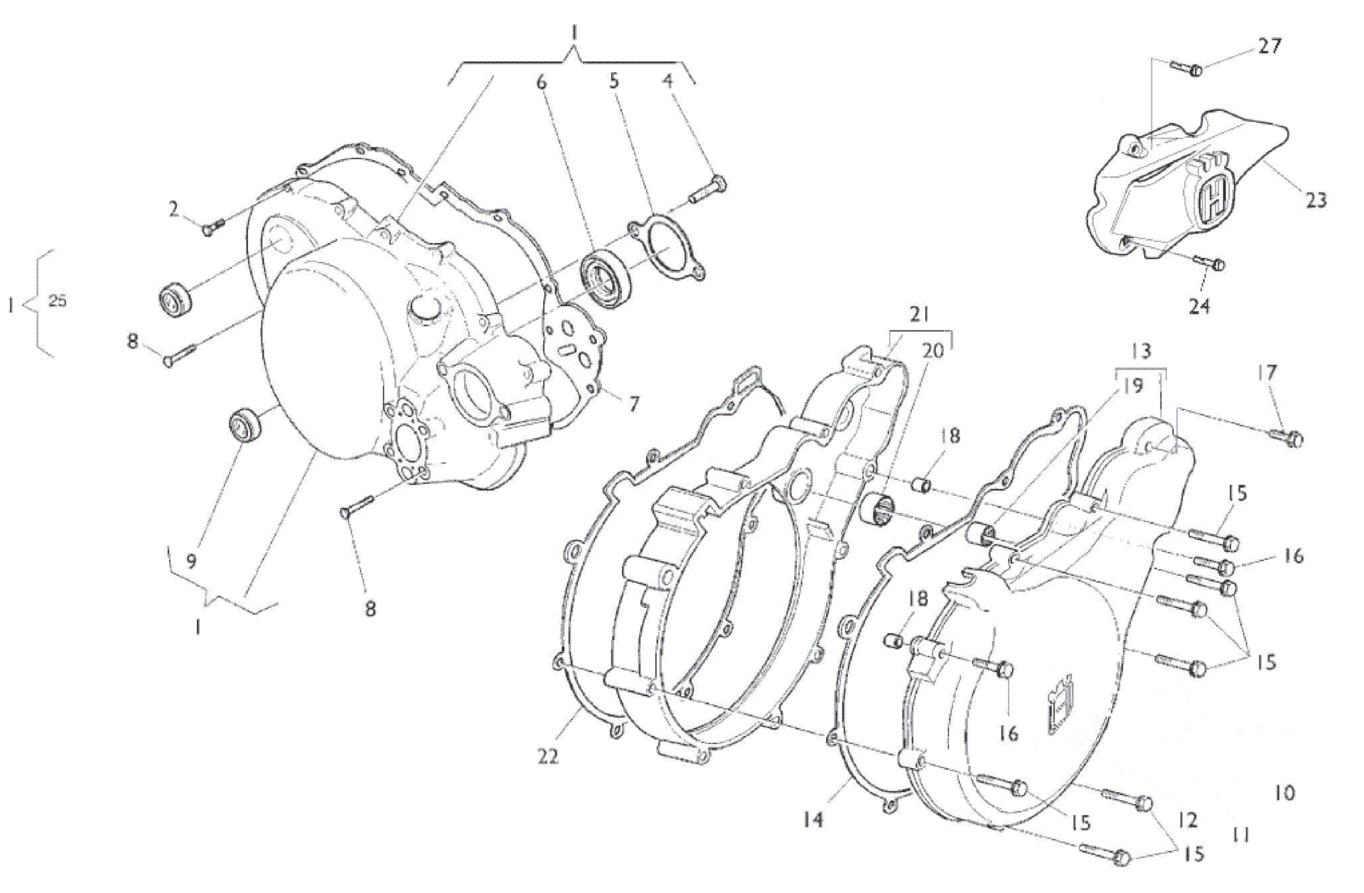 CRANKCASE COVERS