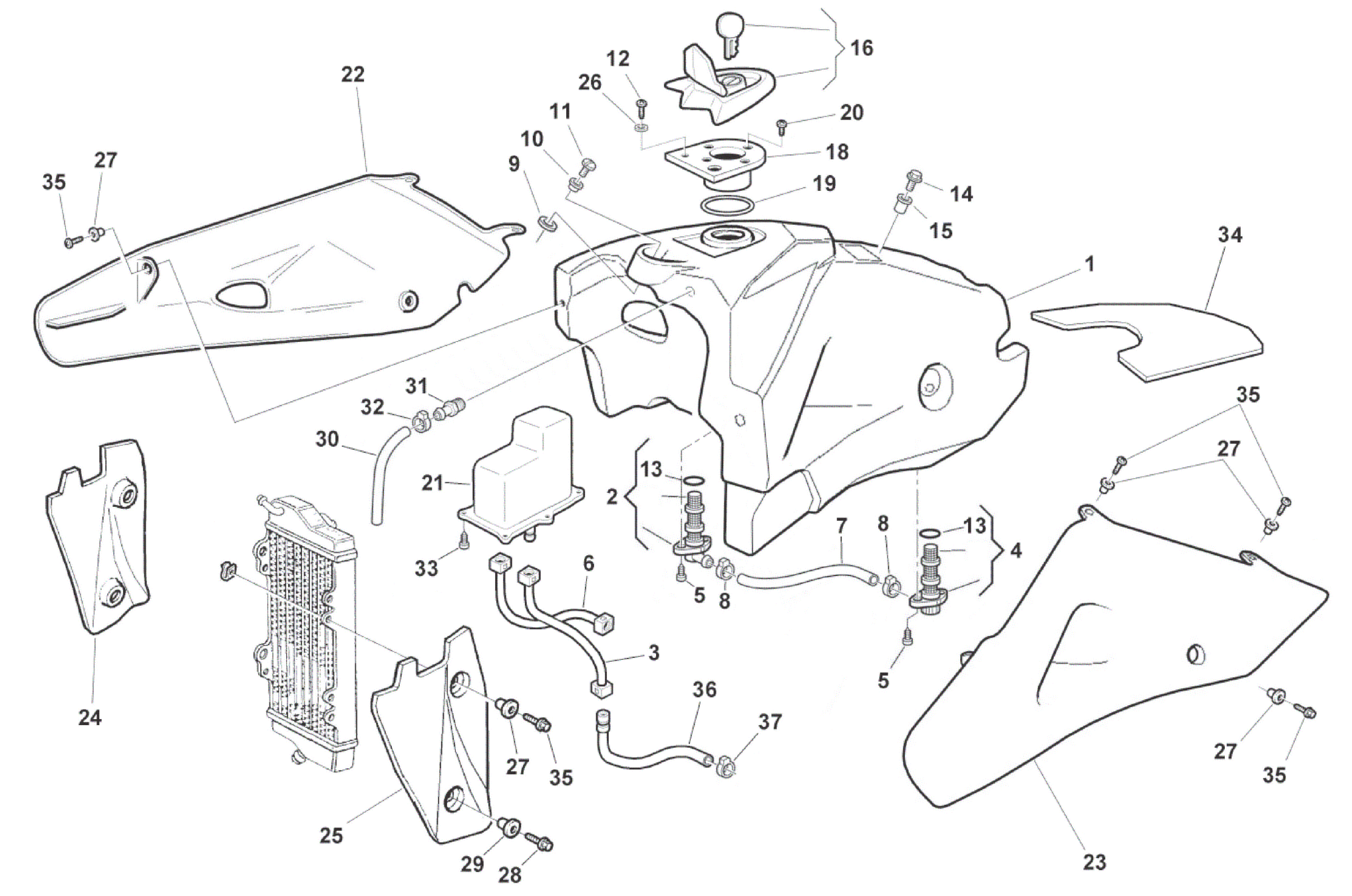 FUEL TANK - BODY