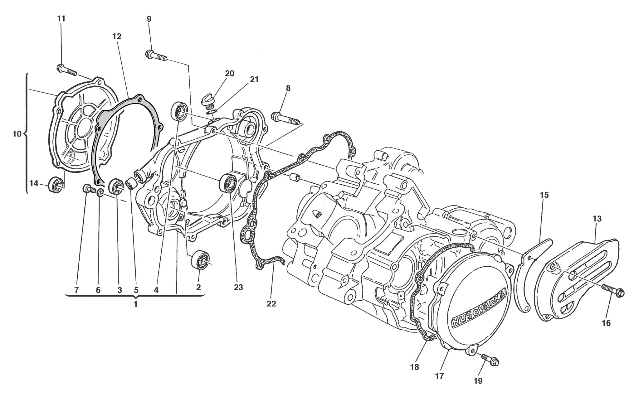 CRANKCASE COVERS