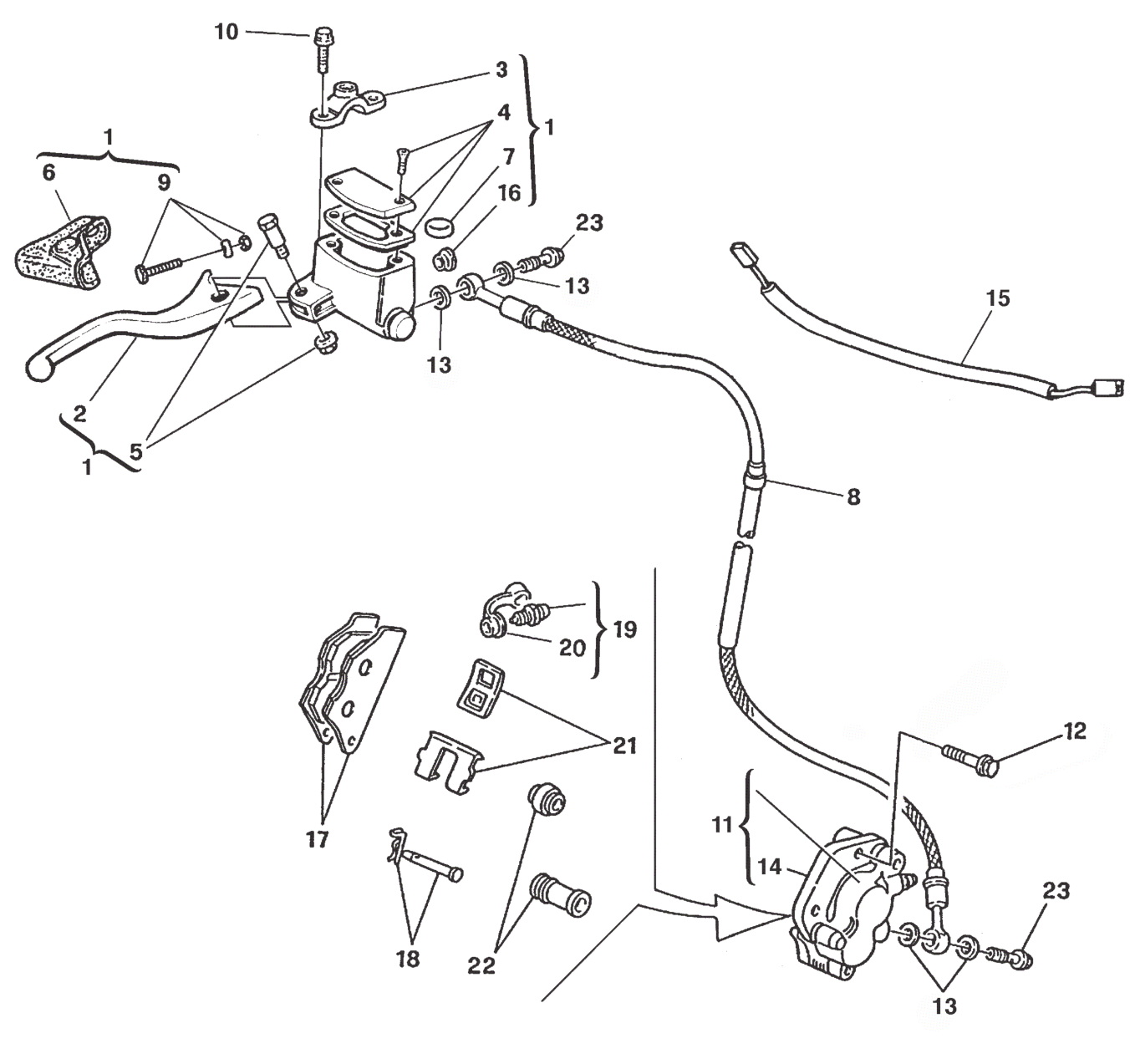 FRONT BRAKE SYSTEM