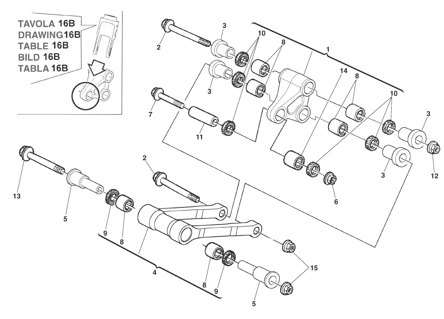 LINKAGE SUSPENSION