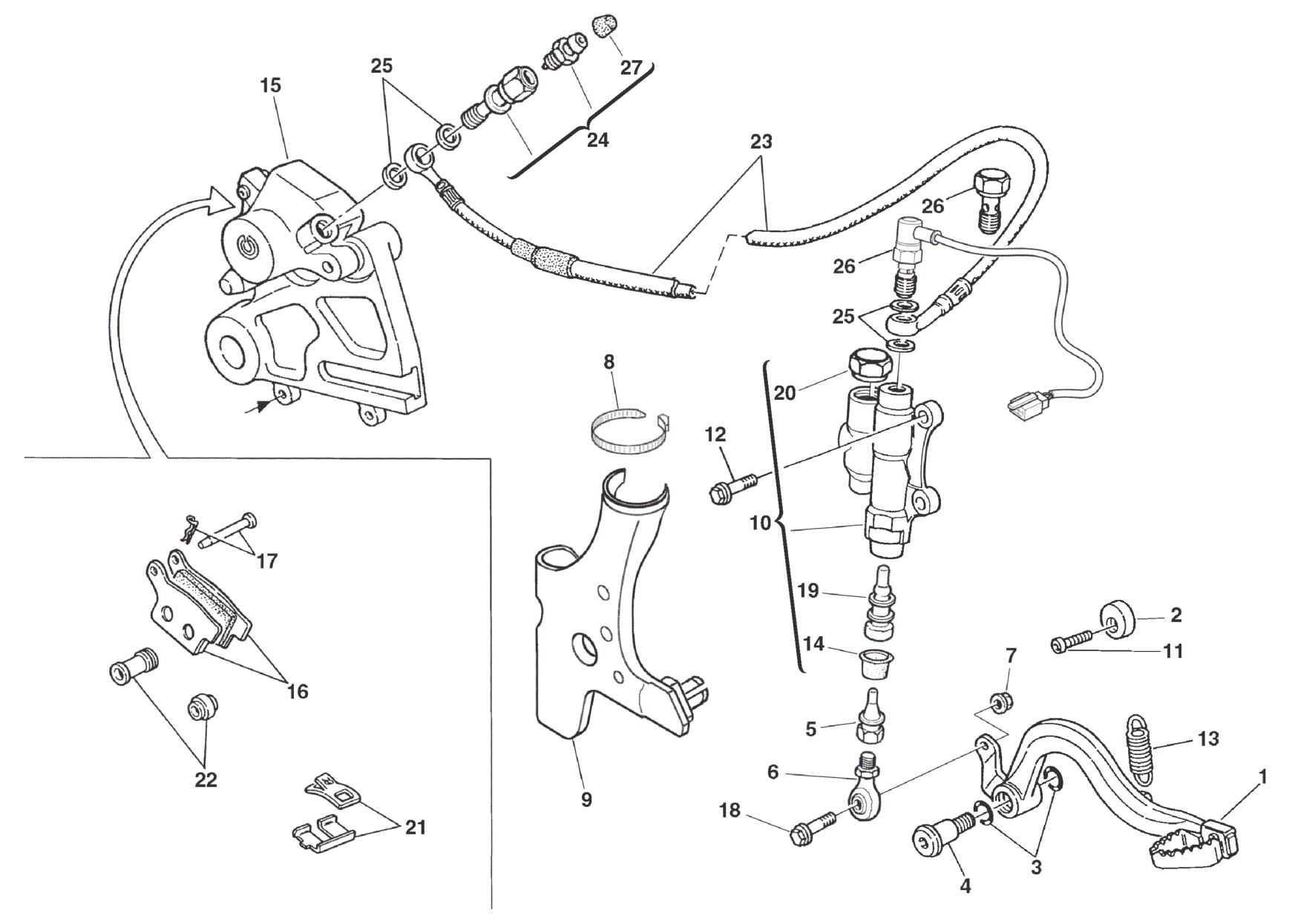 REAR BRAKE SYSTEM