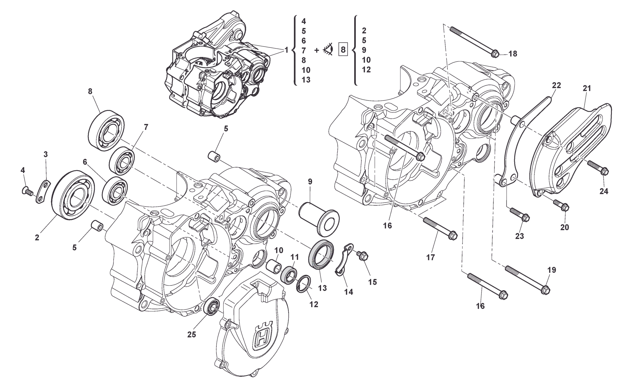 CRANKCASE CARTER