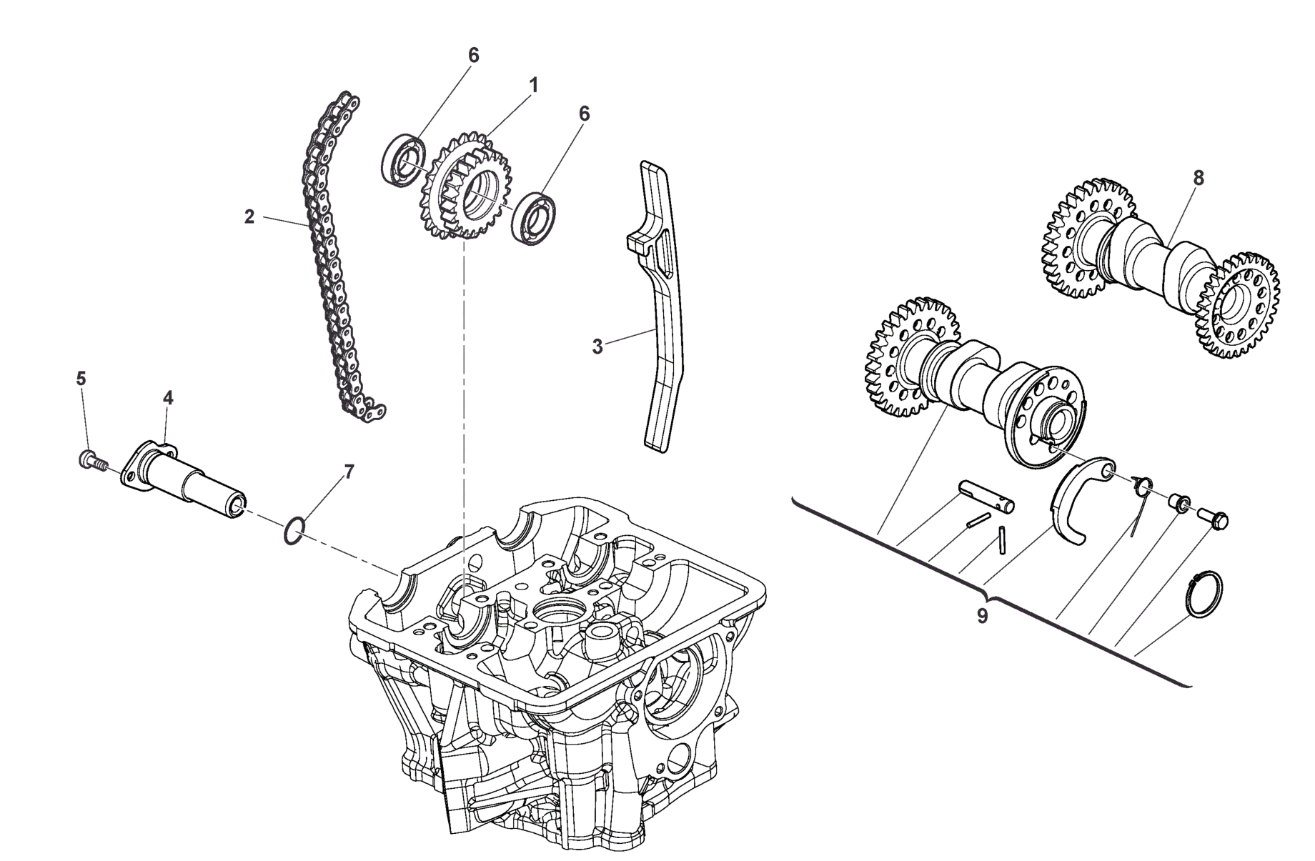 CAMSHAFT IN-EX