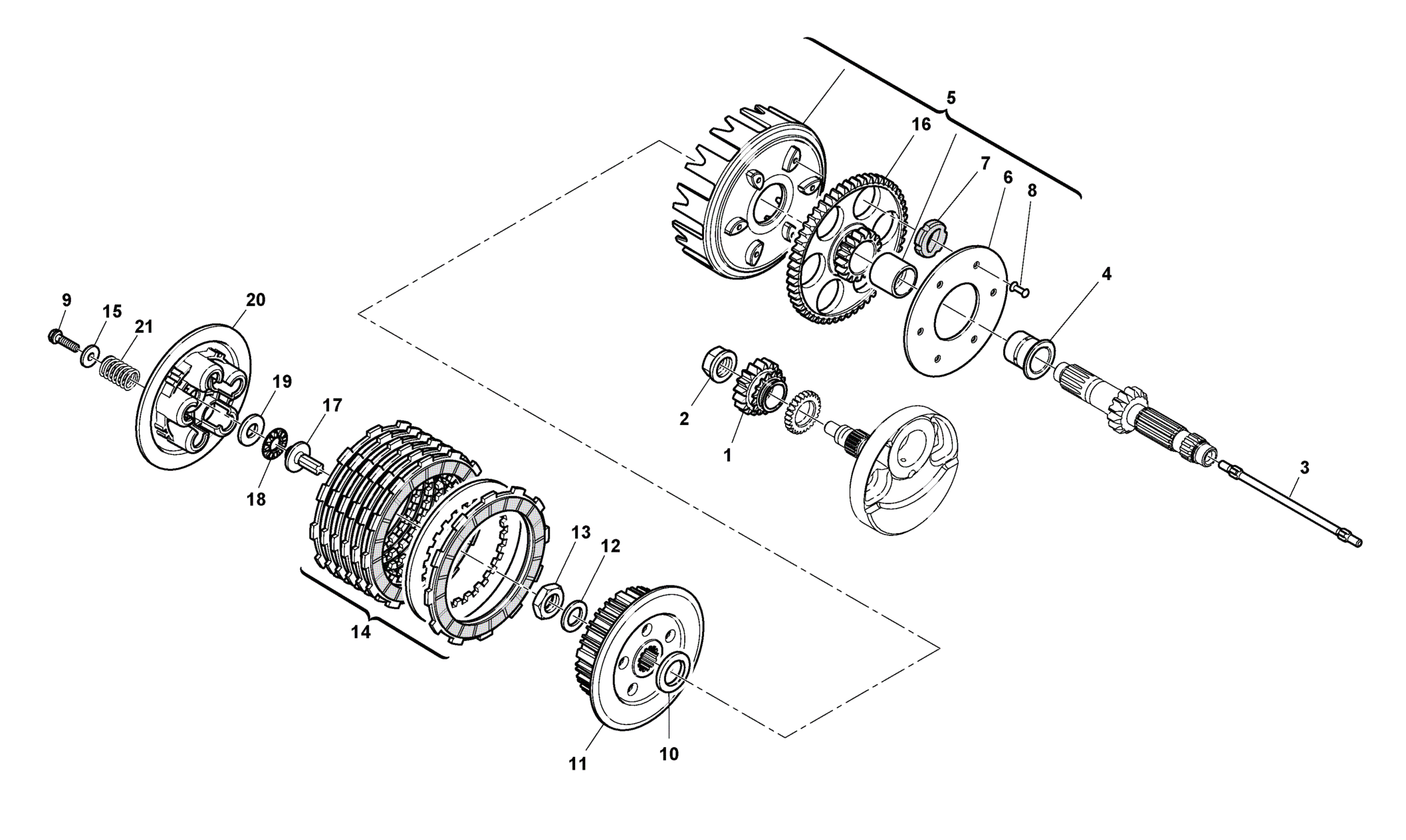 PRIMARY DRIVE CLUTCH