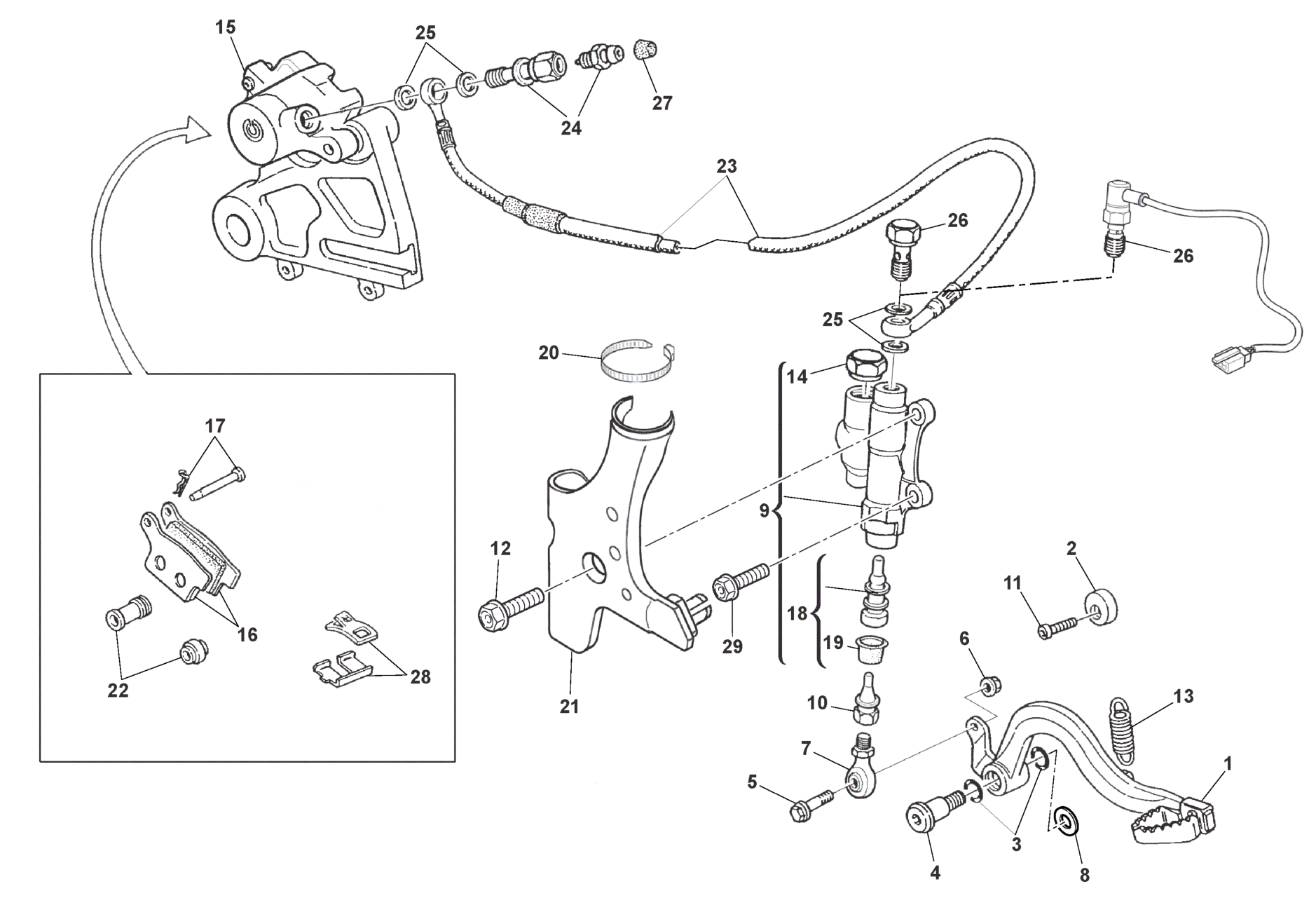 REAR BRAKE