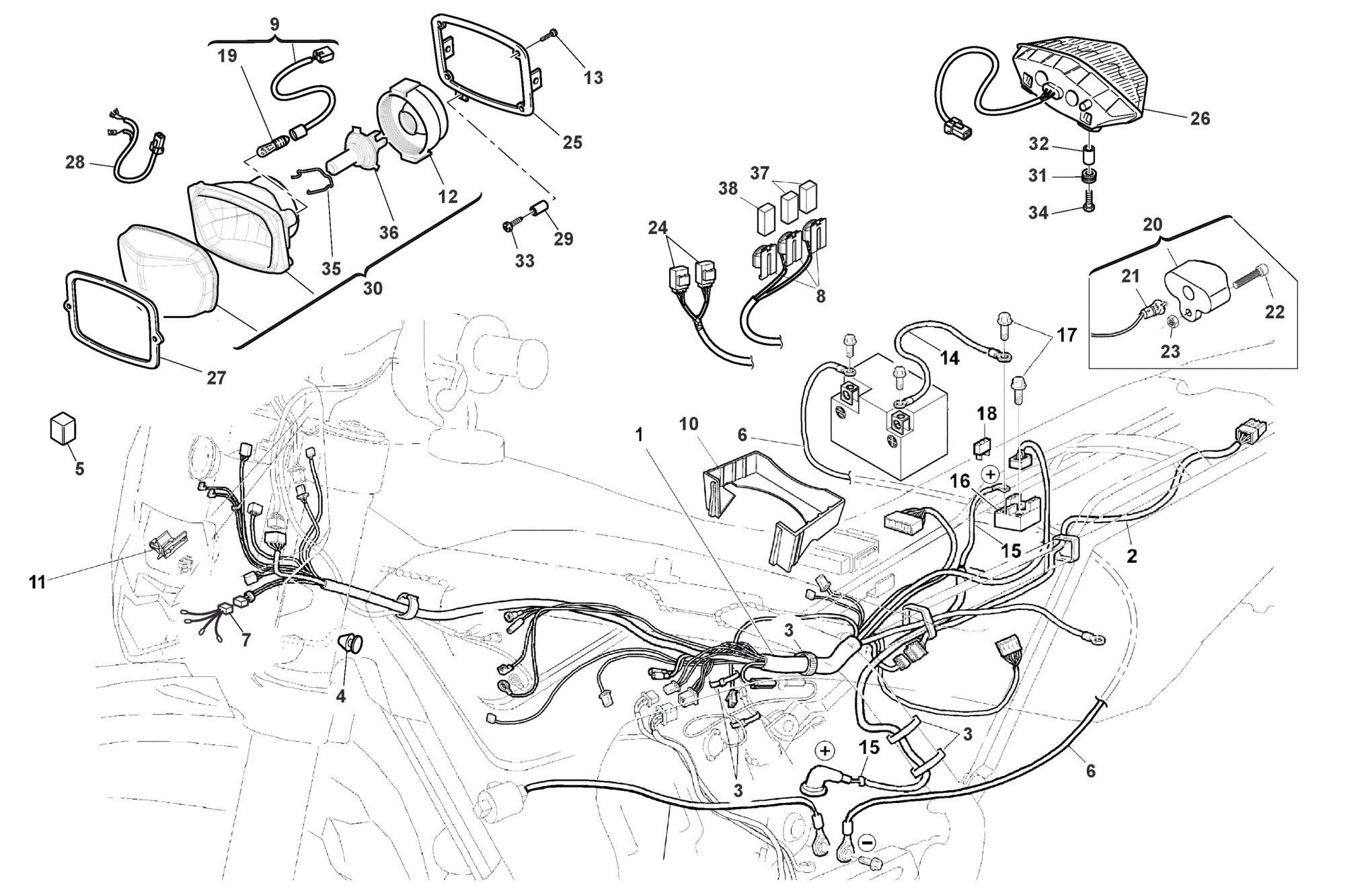 WIRING HARNESS (TE)