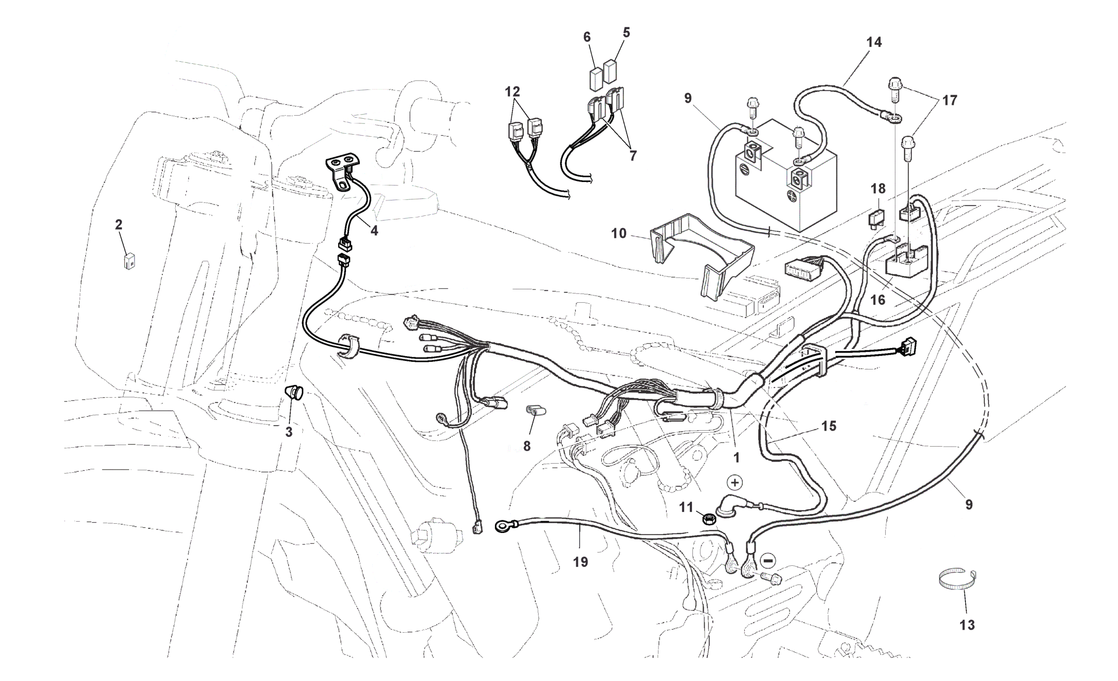 WIRING HARNESS (TXC)