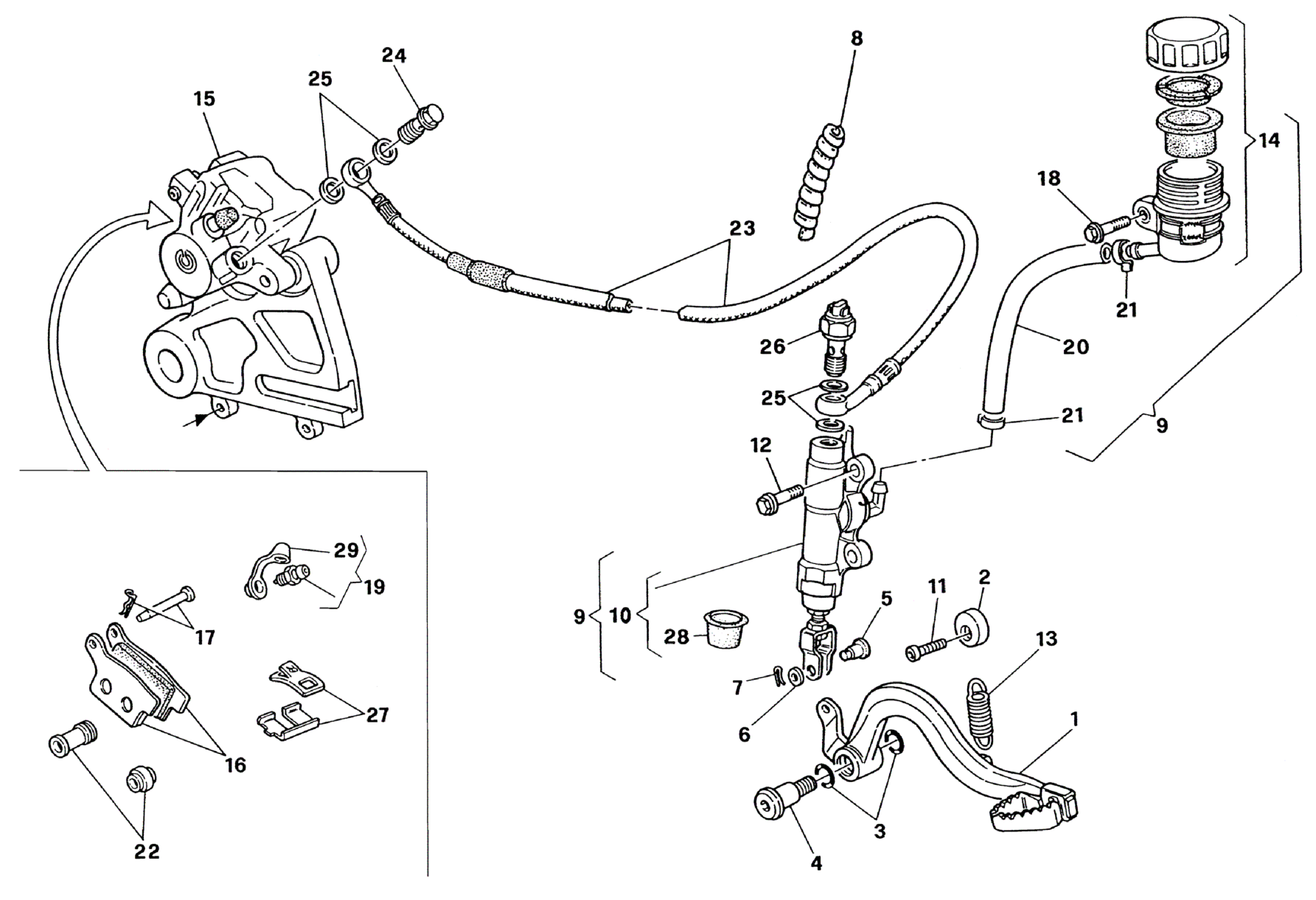 REAR BRAKE SYSTEM