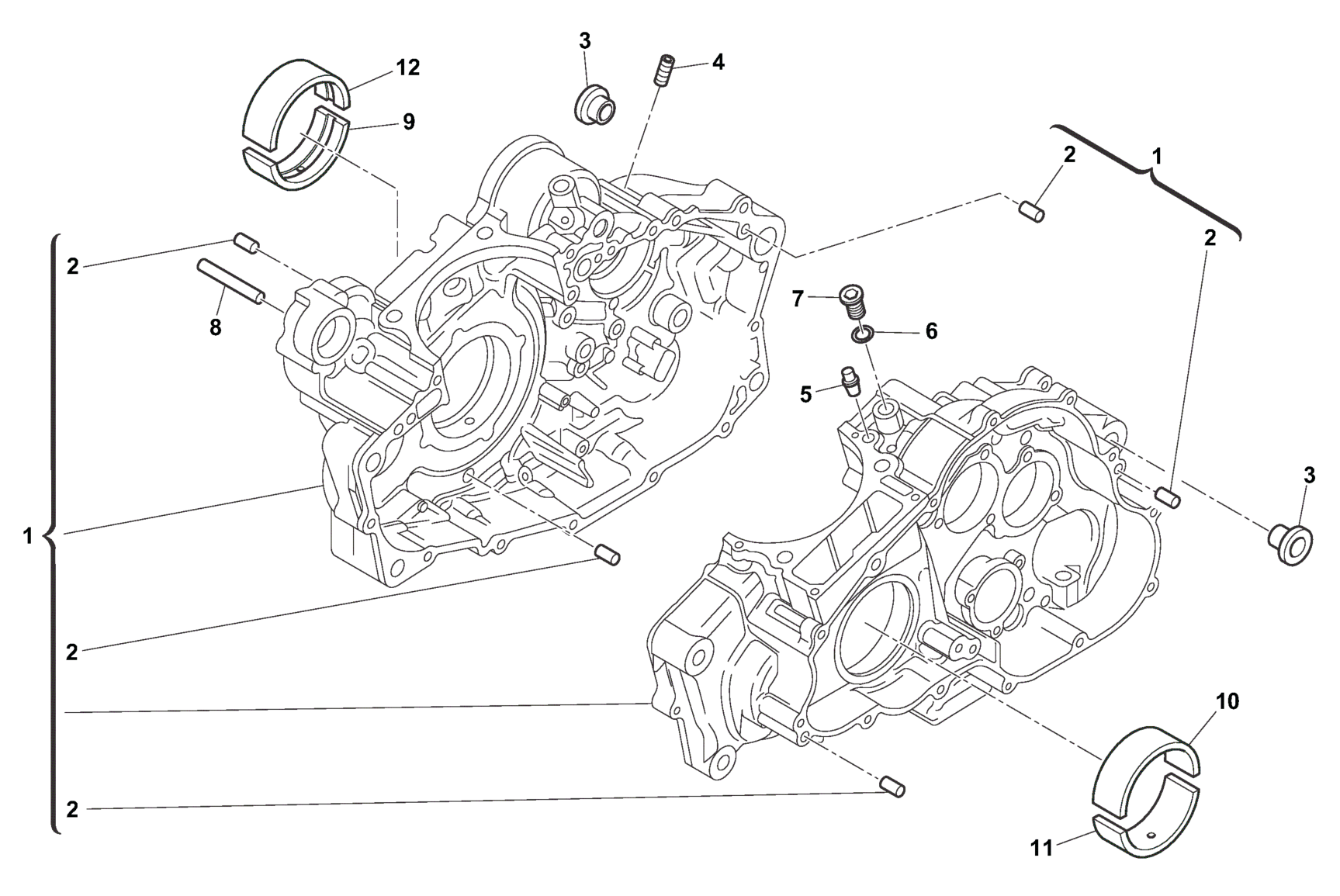 CRANKCASE CARTER