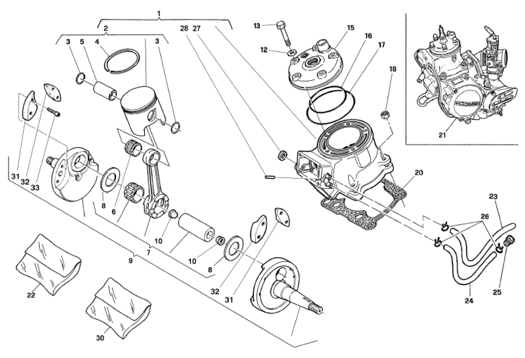 CRANKSHAFT - CYLINDER