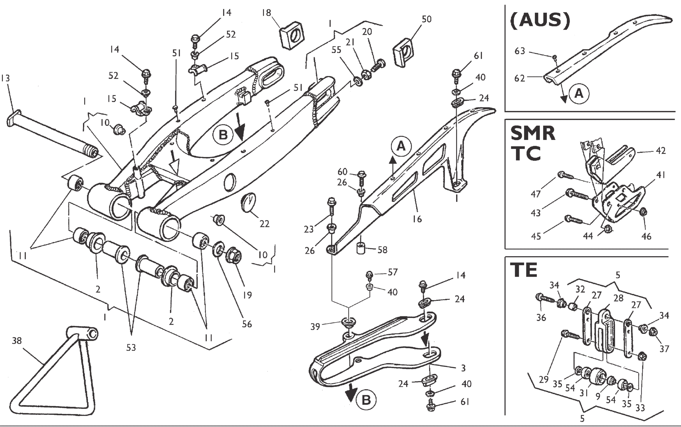 REAR SWING ARM