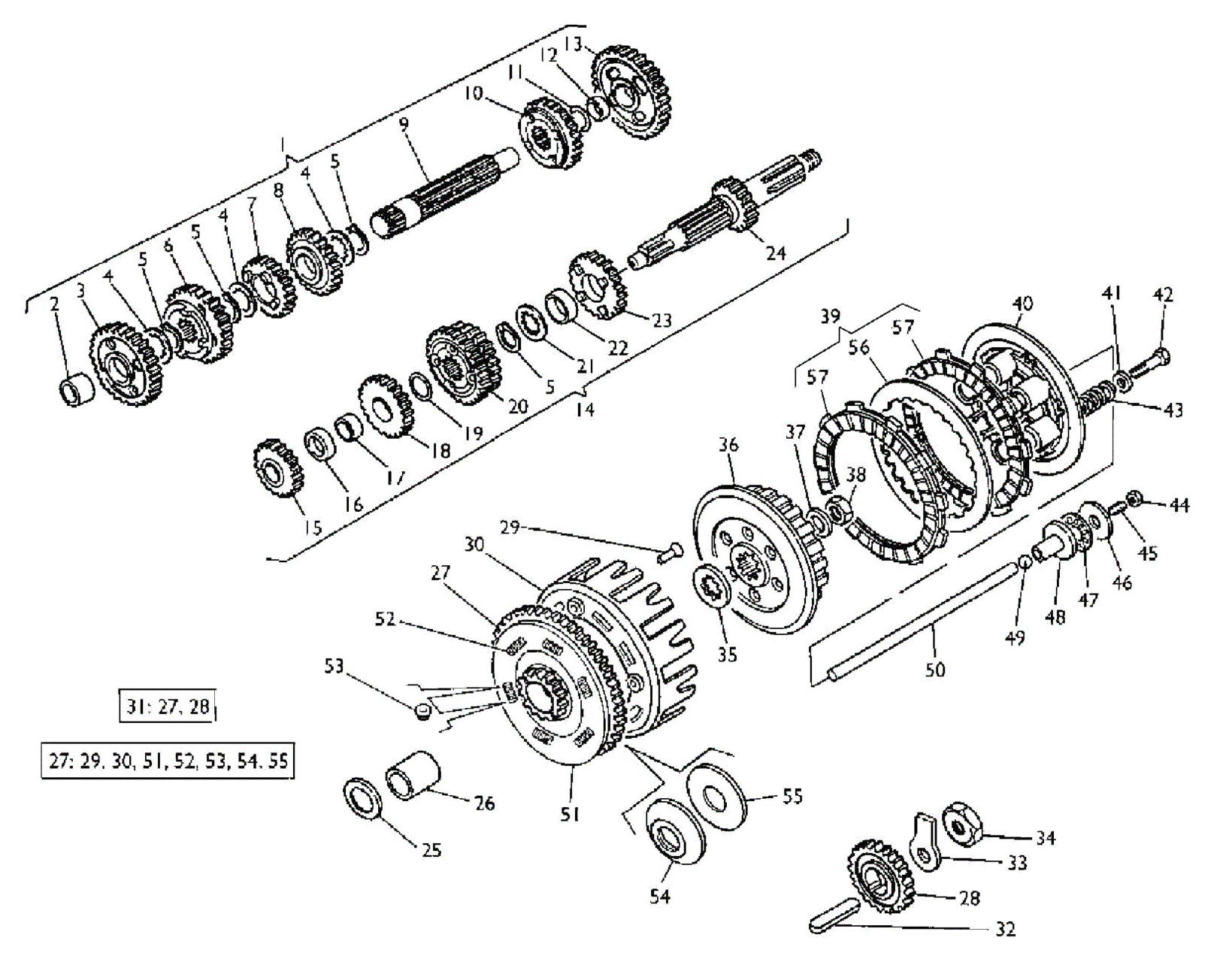 GEAR BOX - CLUTCH