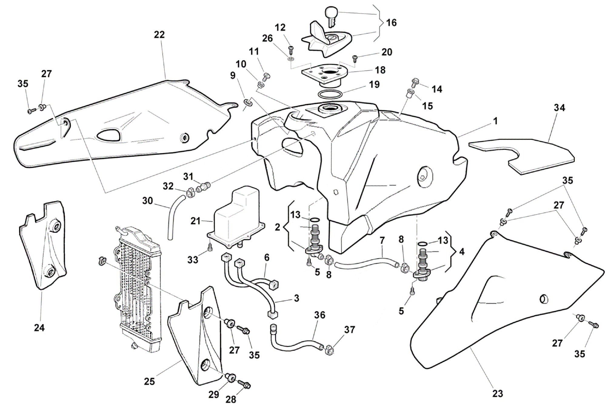 FUEL TANK BODY