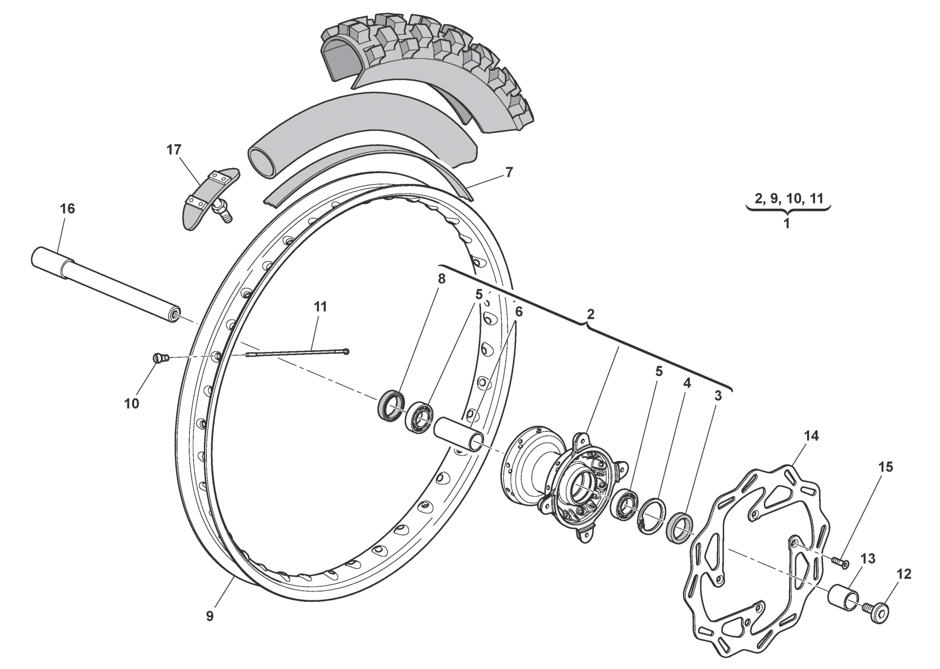 FRONT WHEEL