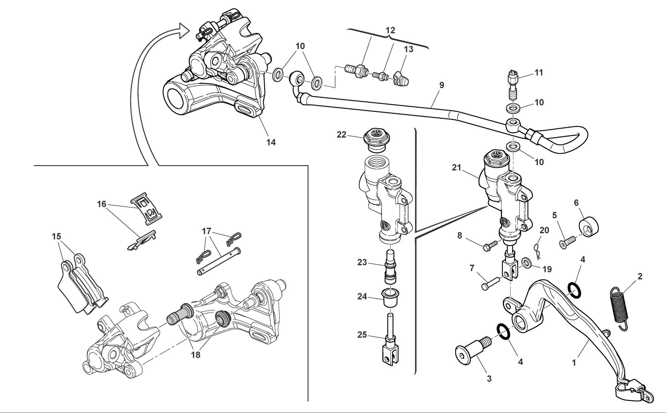 REAR BRAKE SYSTEM