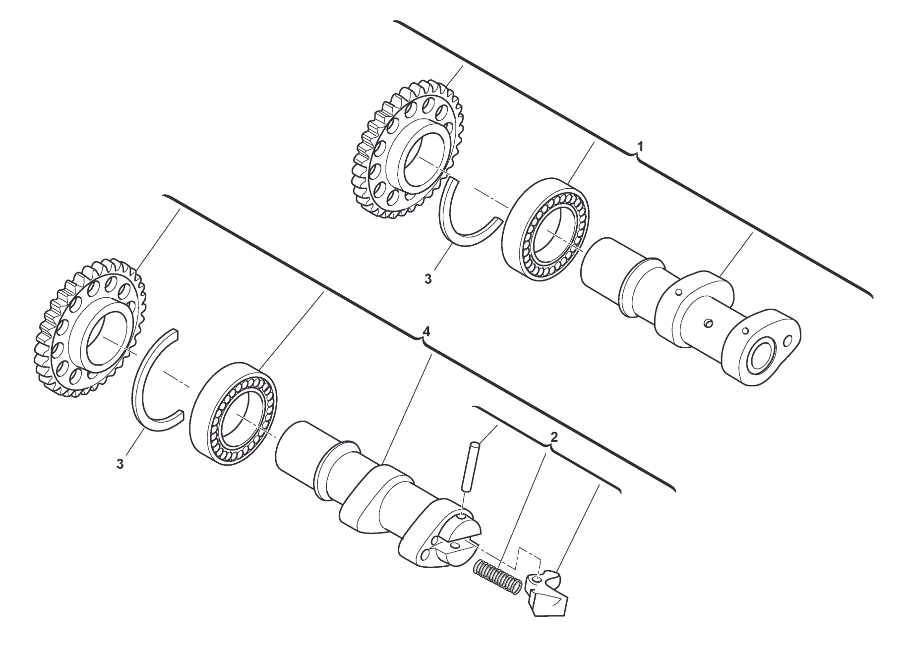 CAMSHAFT IN-EX