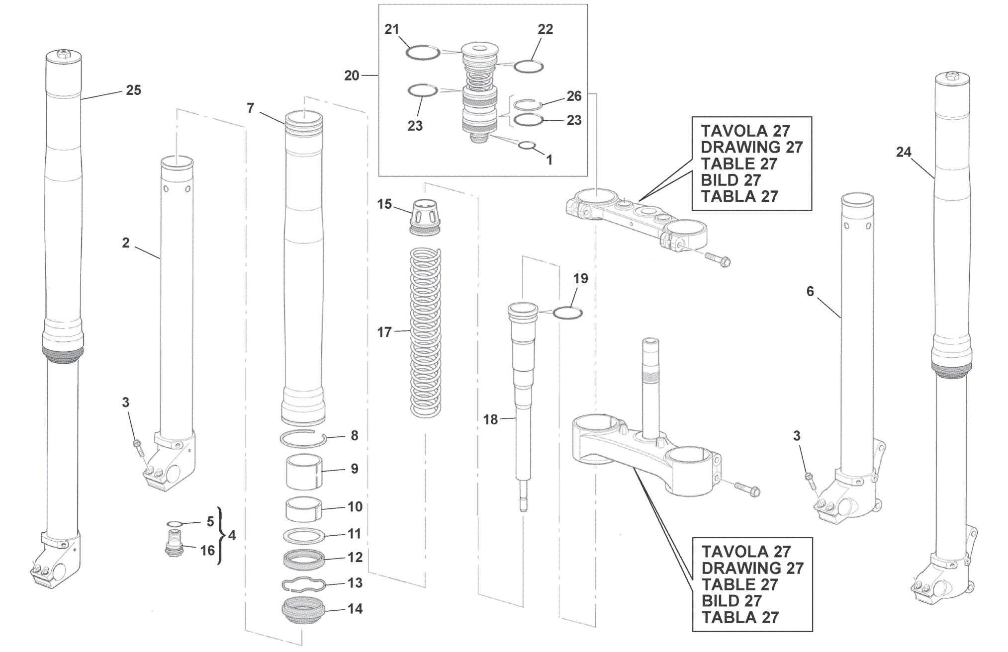 FRONT FORK ASSEMBLY