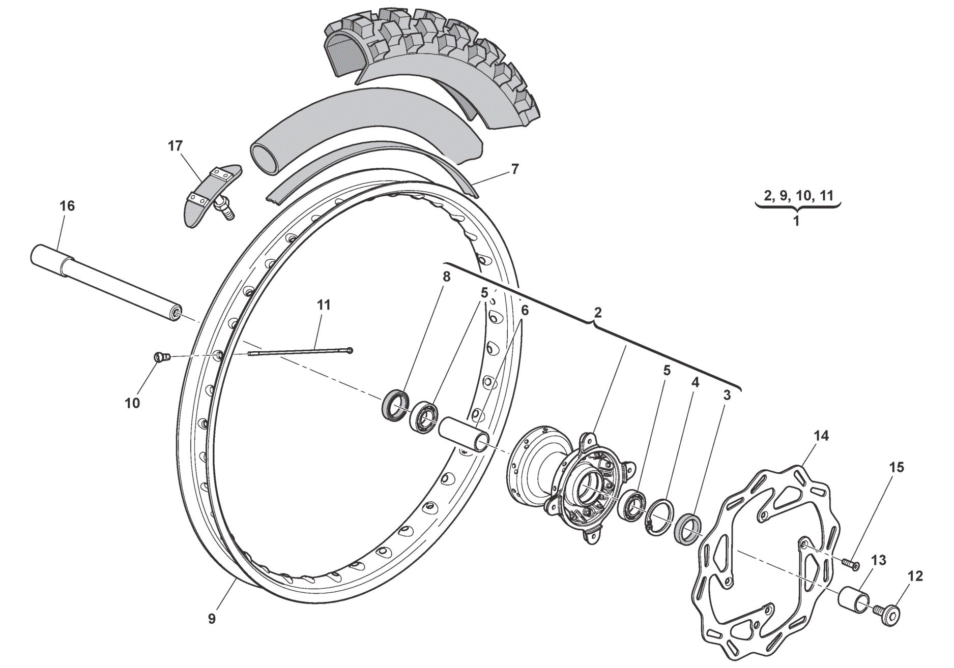 FRONT WHEEL