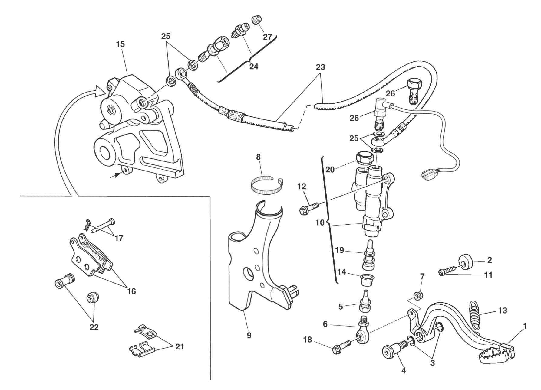 REAR BRAKE