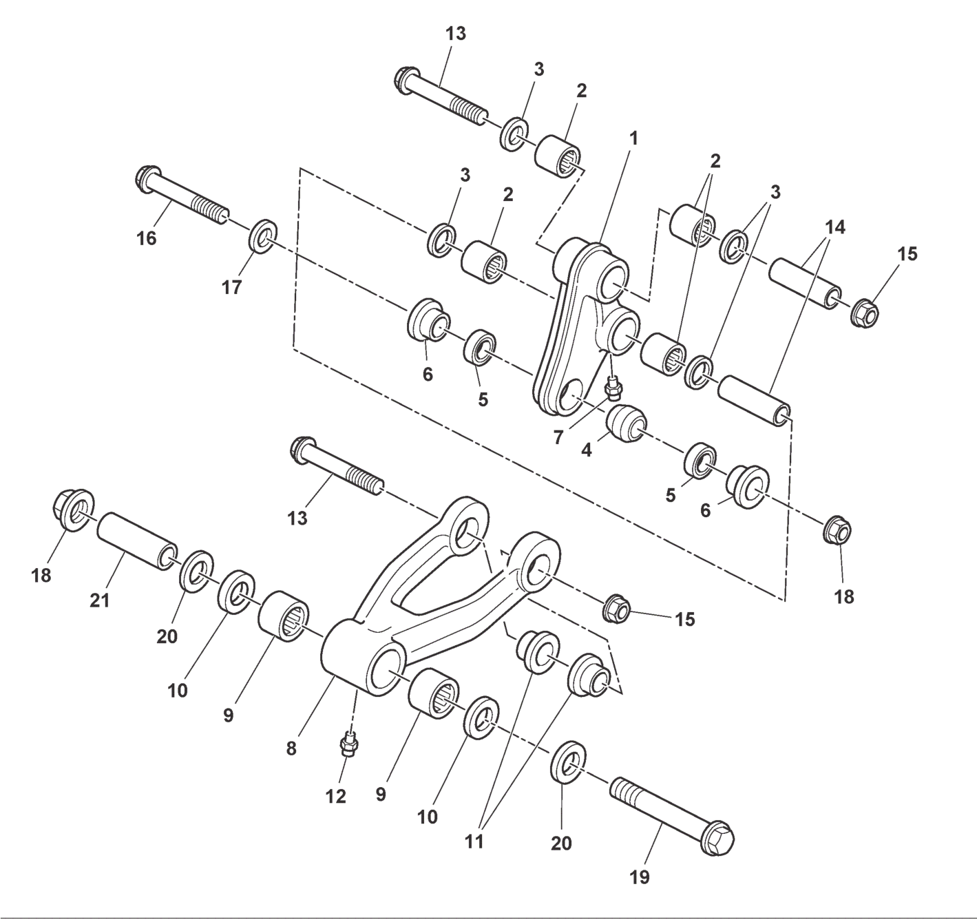 LINKAGE SUSPENSION