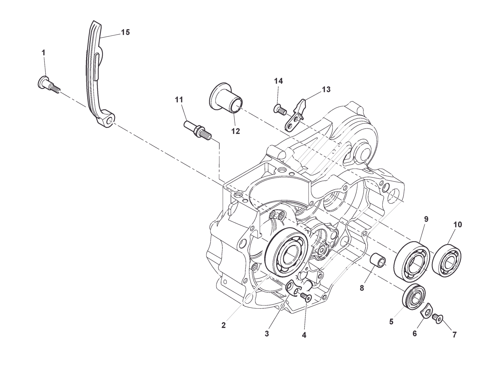 CRANKCASE CARTER R.H.