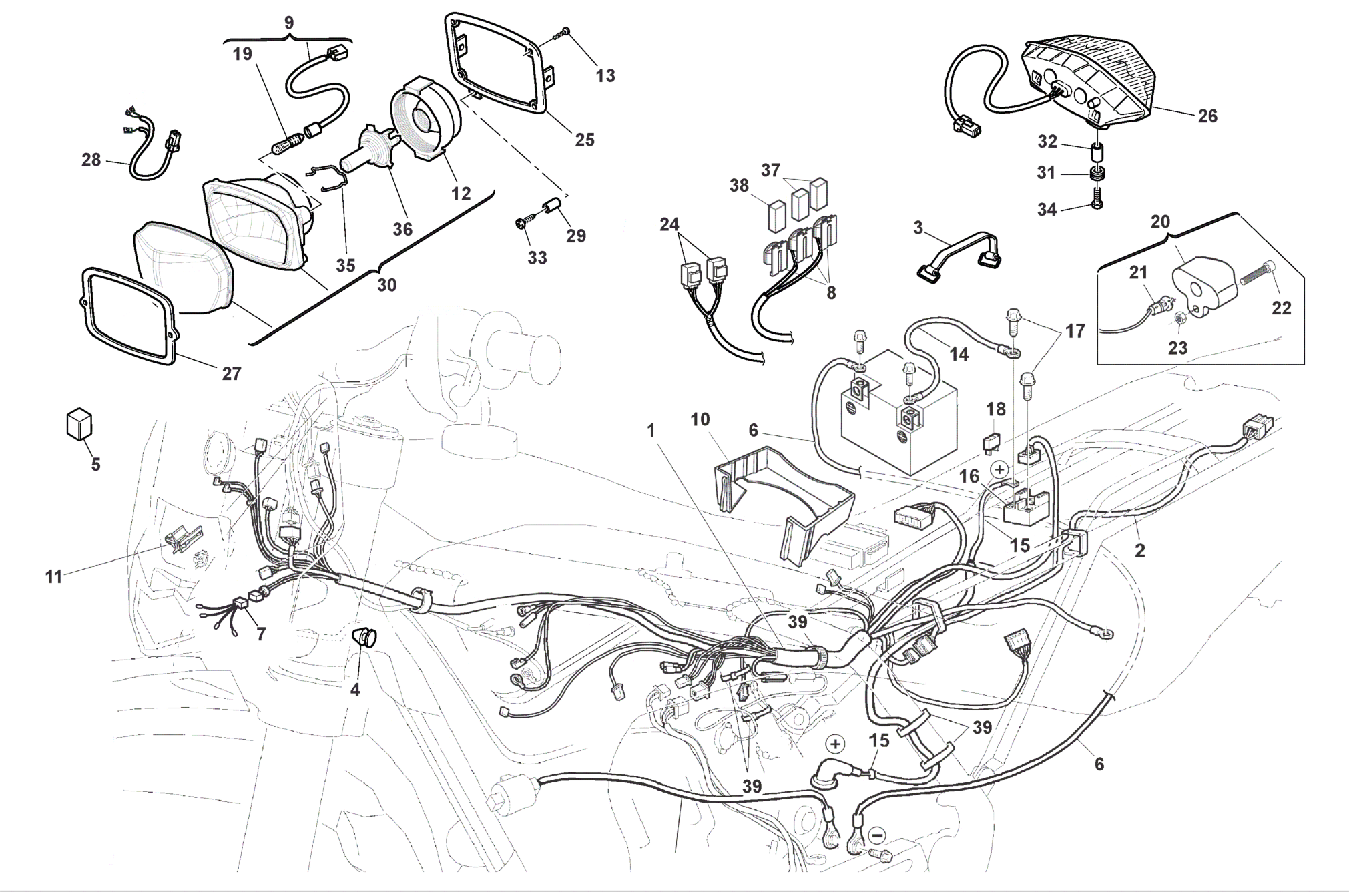 WIRING HARNESS (TE)