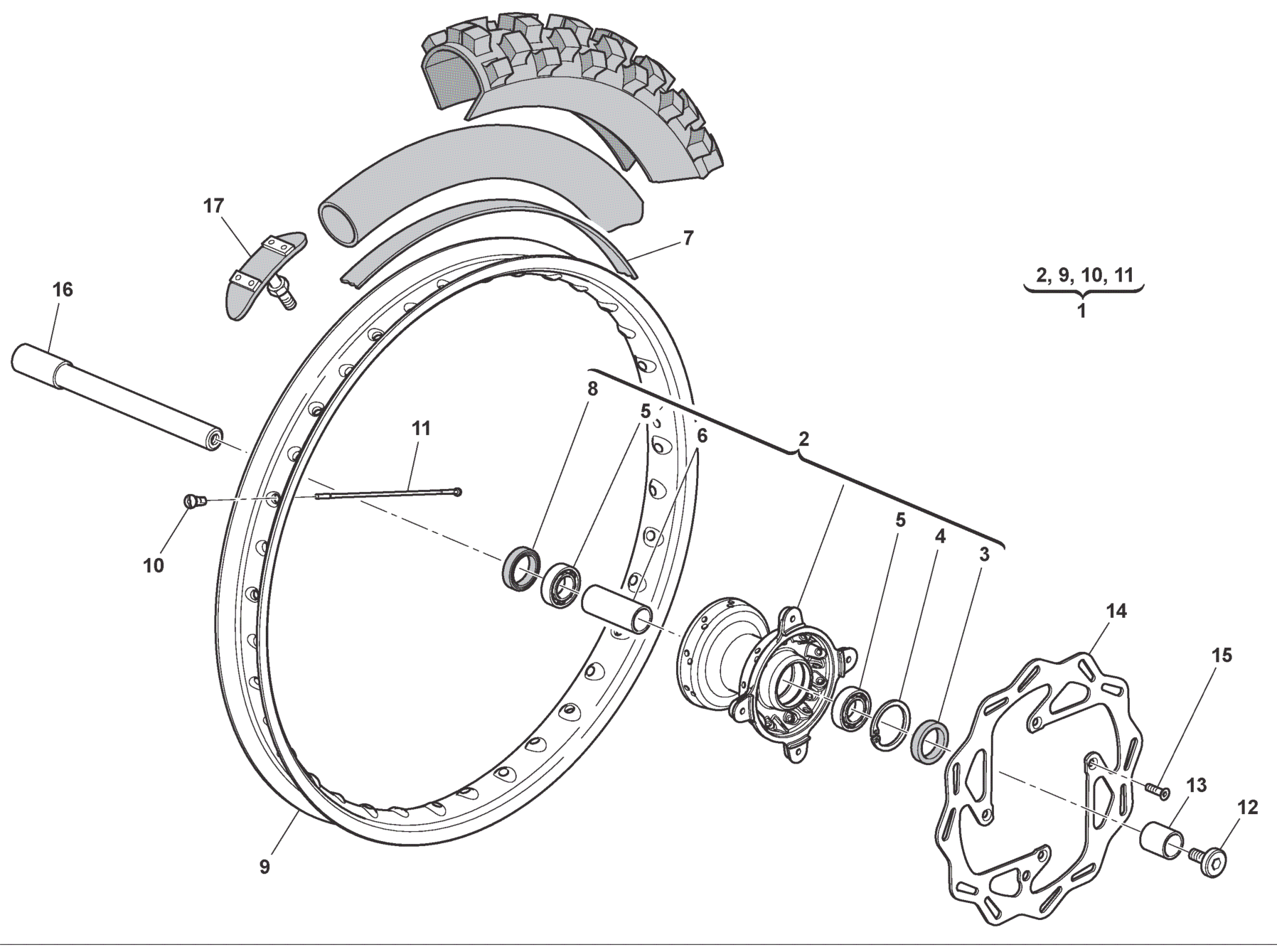 FRONT WHEEL