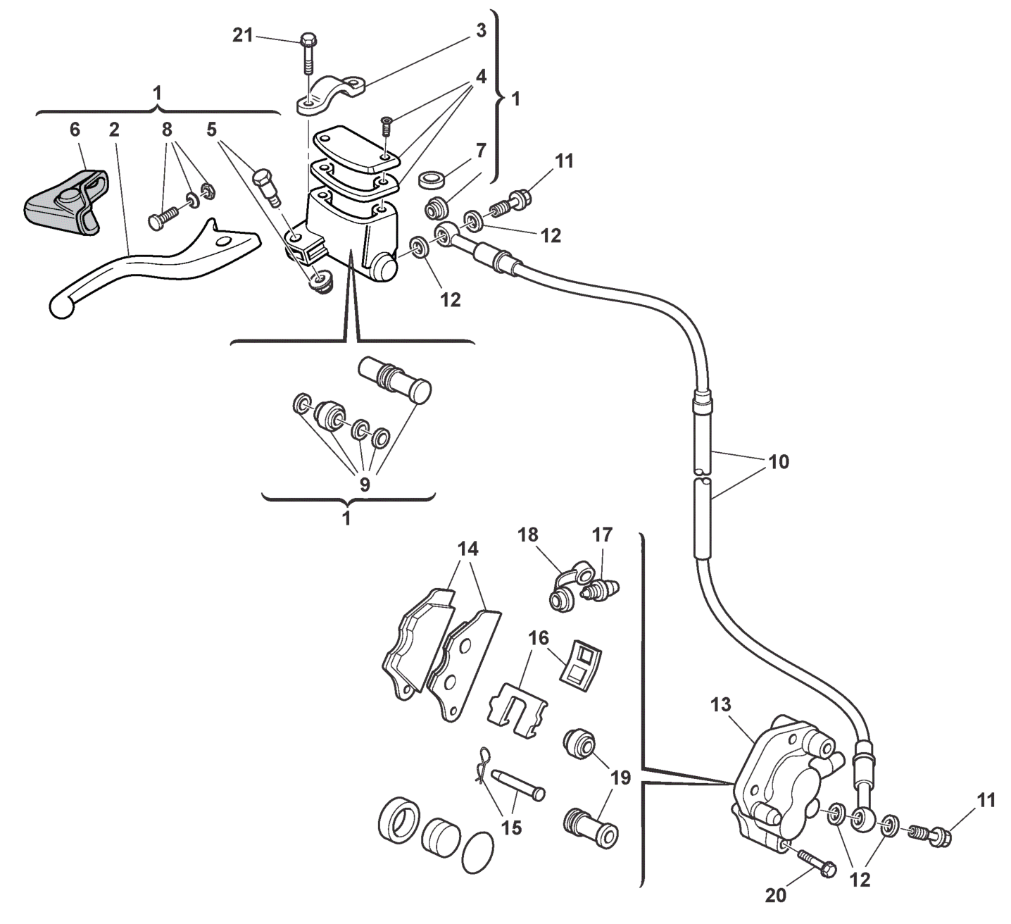 FRONT BRAKE SYSTEM