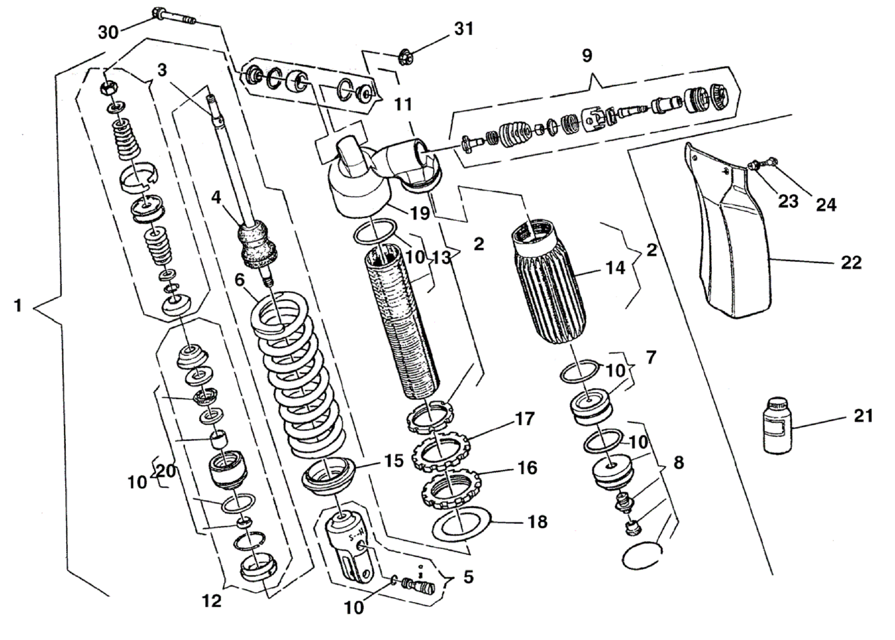 REAR SUSPENSION (WR)