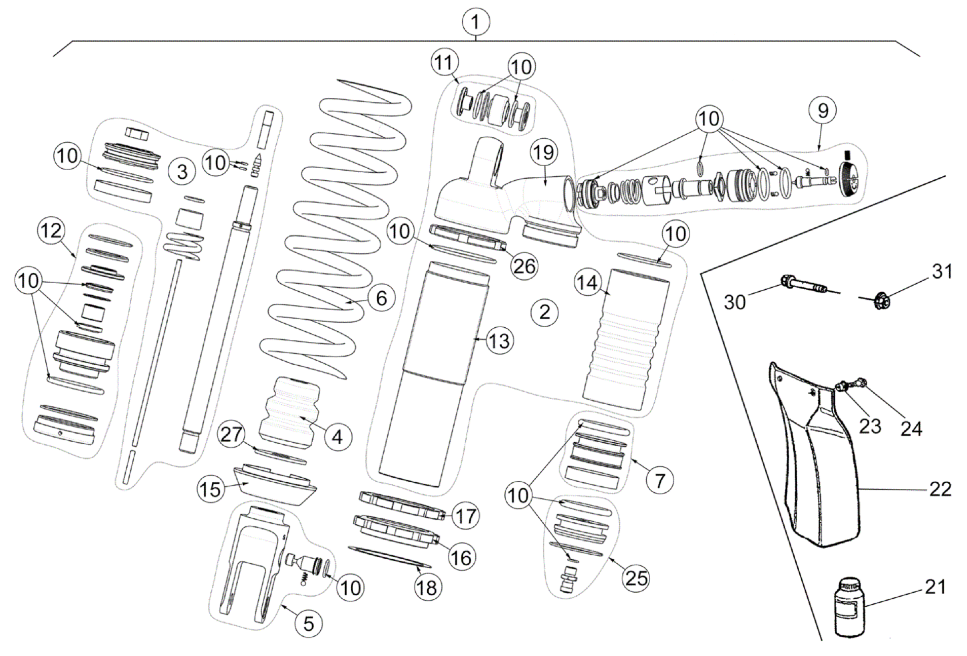 REAR SUSPENSION (CR)