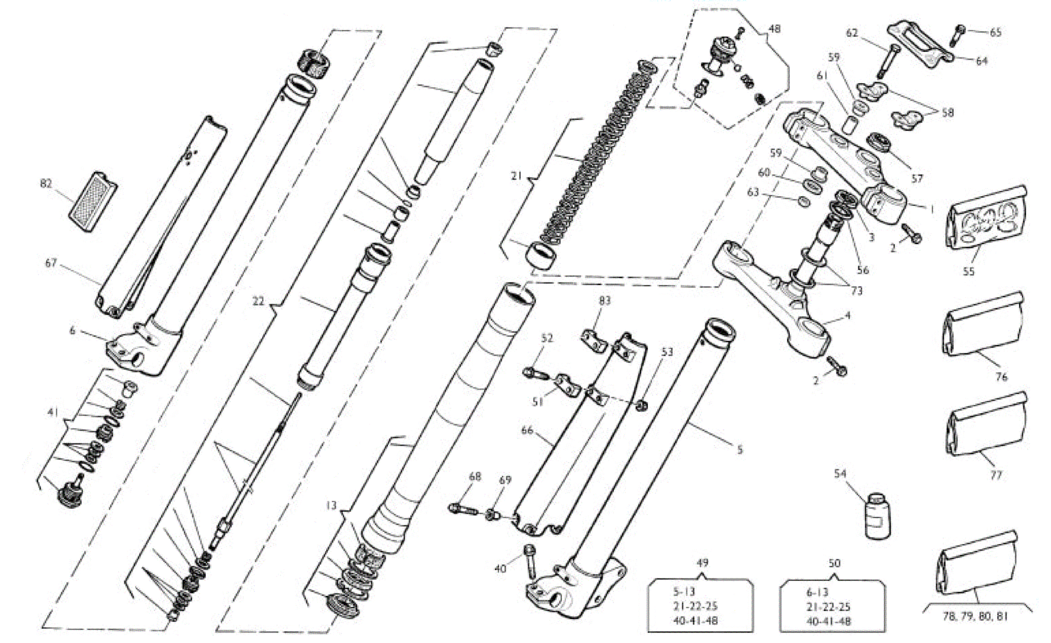 FRONT FORK ASSEMBLY