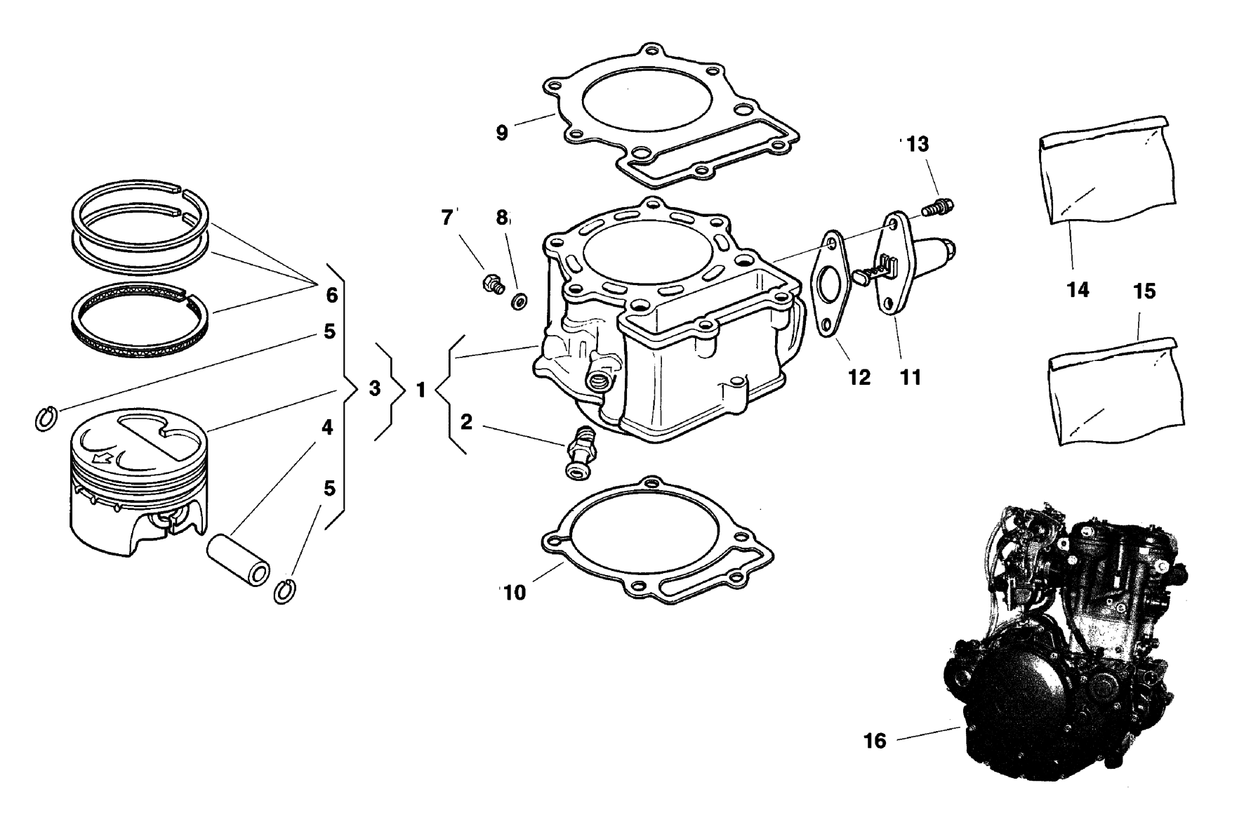 CYLINDER - PISTON