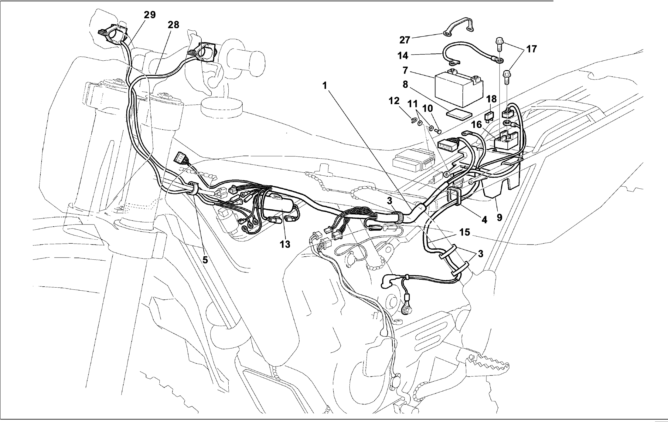 WIRING HARNESS (USA)