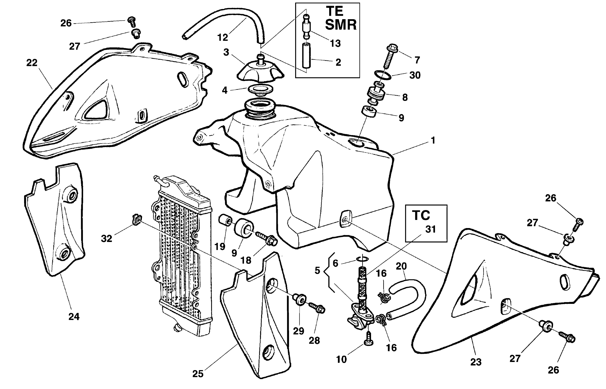 FUEL TANK - BODY