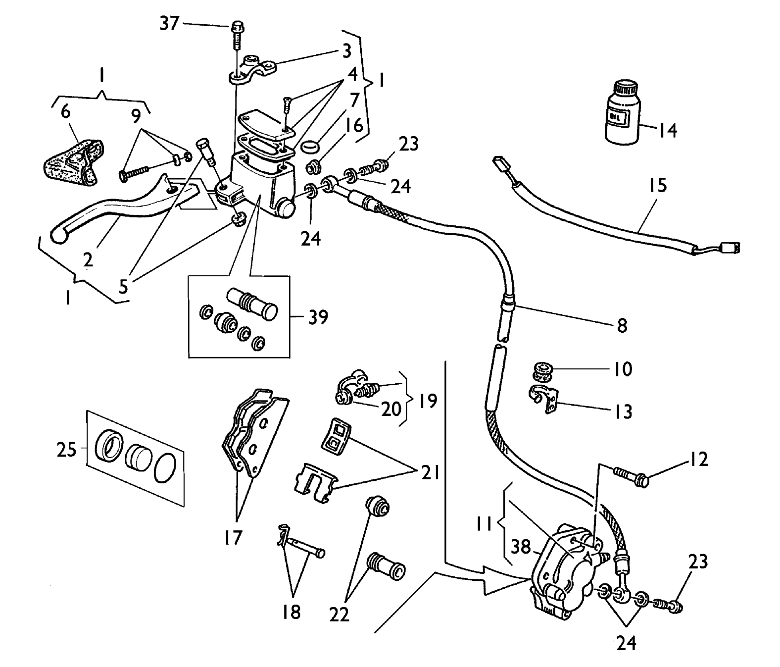 FRONT BRAKE (TE-TC)